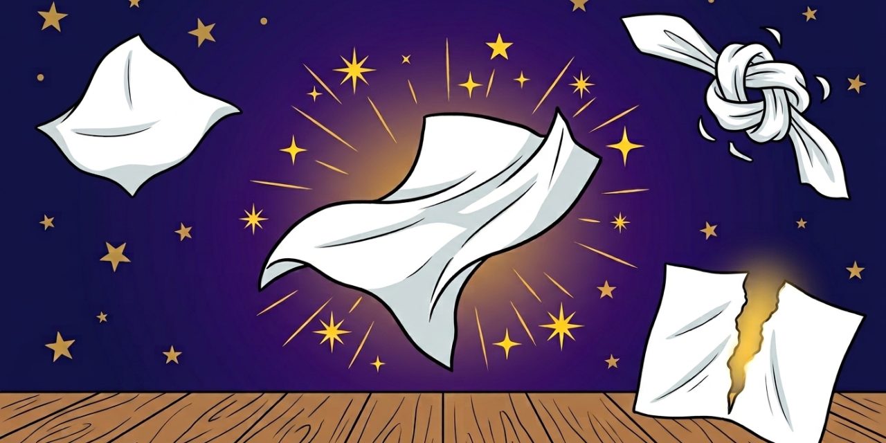 5 Easy Napkin Magic Tricks Anyone Can Do (Step-by-Step)